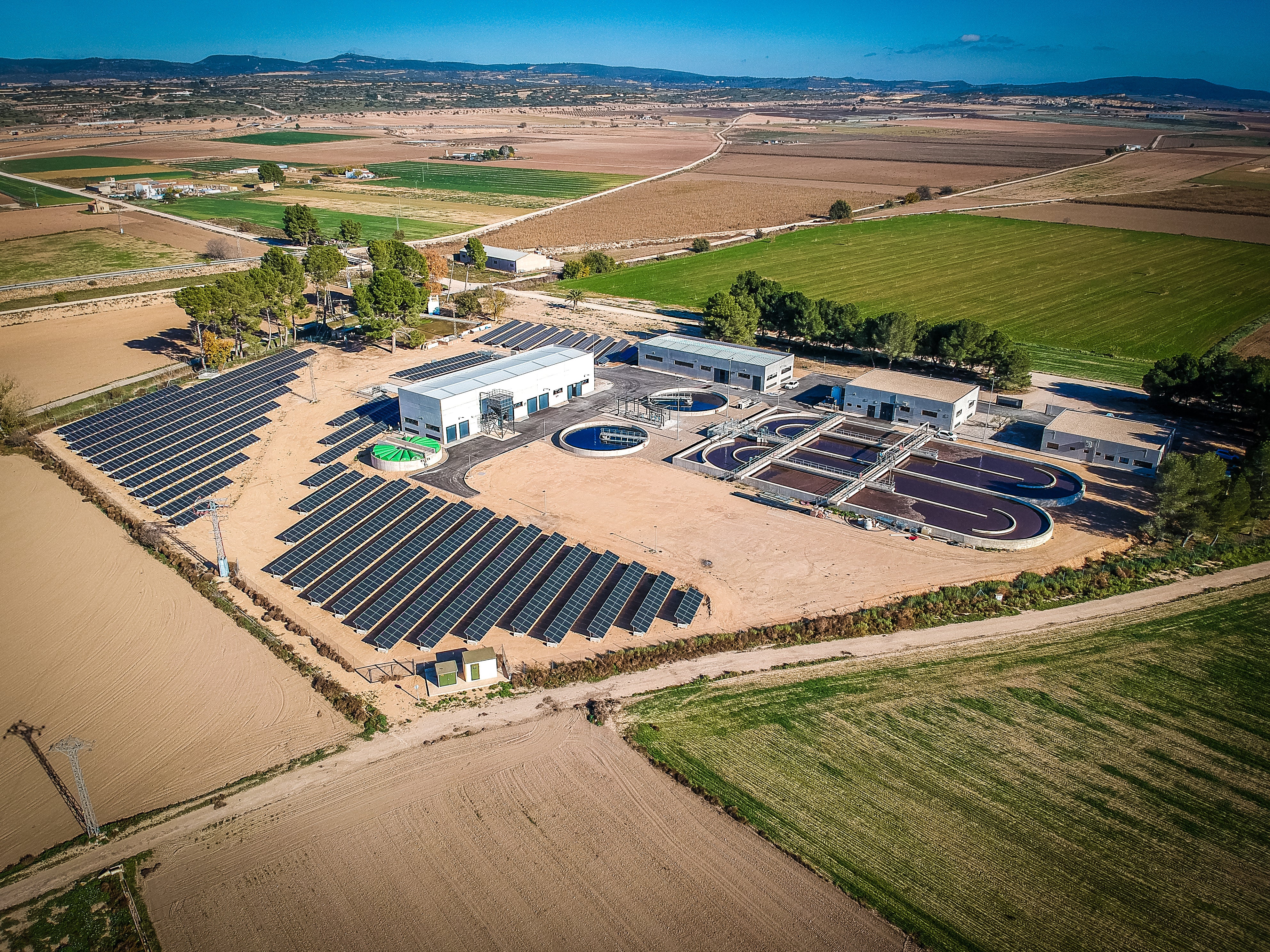 Finalizan las obras de ampliación de la estación depuradora de aguas residuales de Almansa Finalizan las obras de ampliación de la estación depuradora de aguas residuales de Almansa