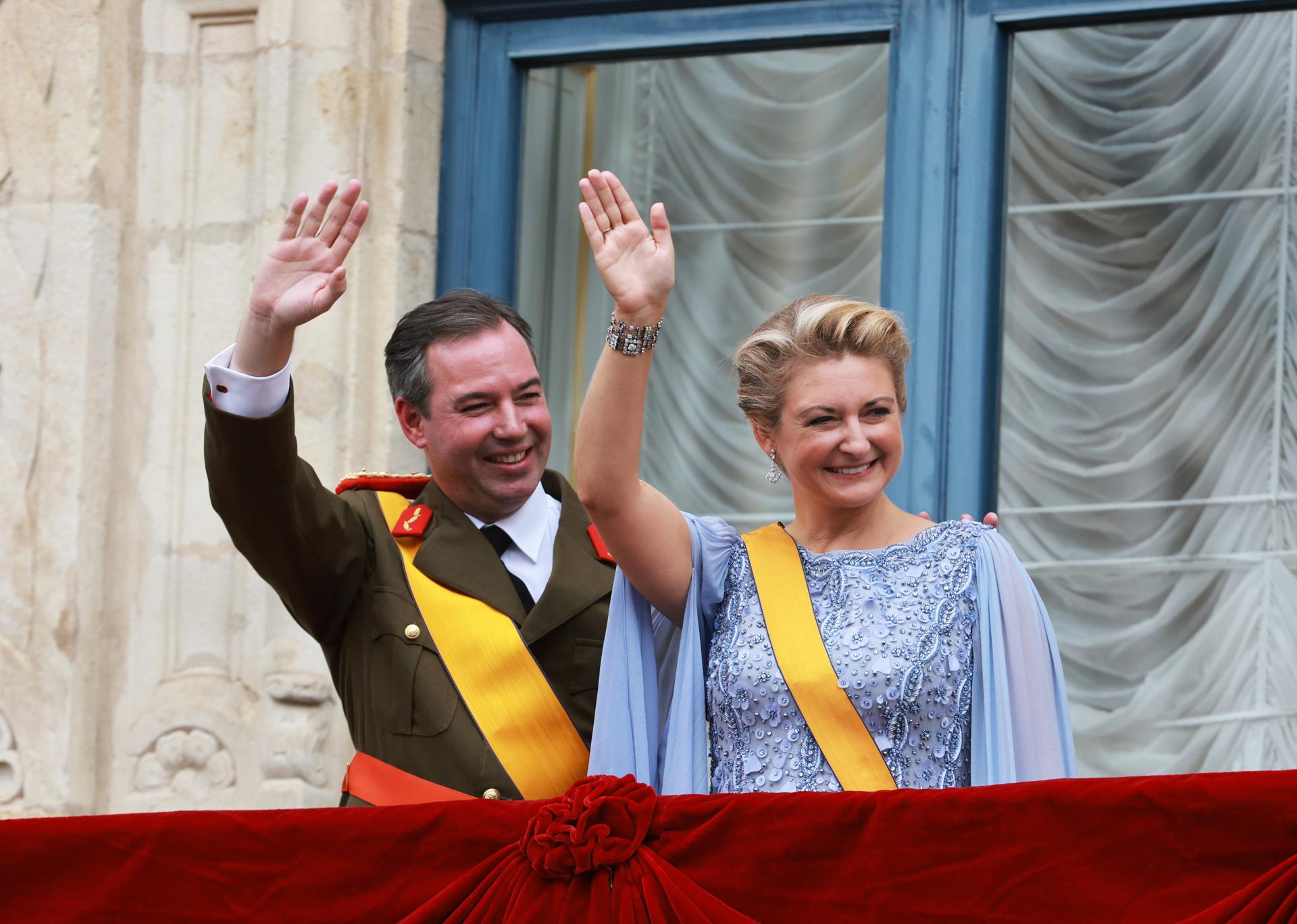 Guillermo y Estefanía, nuevos Grandes Duques de Luxemburgo Guillermo y Estefanía, nuevos Grandes Duques de Luxemburgo