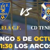El Orihuela recibe al líder Tenerife B en Los Arcos el domingo por la mañana 