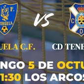 El Orihuela recibe al líder Tenerife B en Los Arcos el domingo por la mañana El Orihuela recibe al líder Tenerife B en Los Arcos el domingo por la mañana