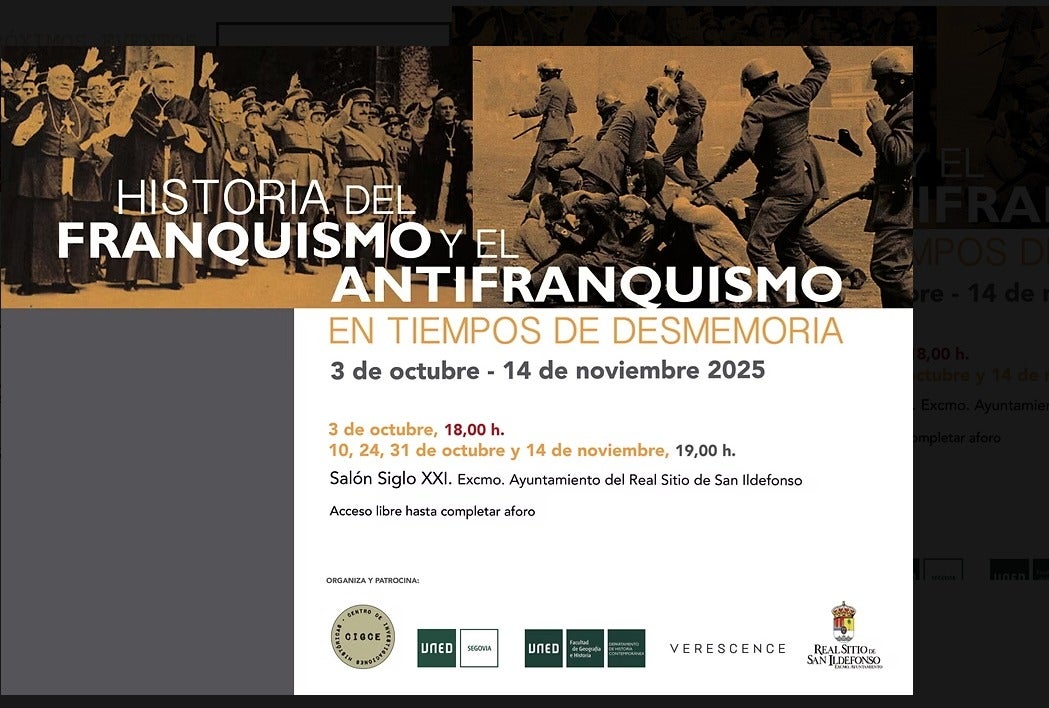 El CIGCE de la Granja inicia hoy hasta el 14 de noviembre el Seminario sobre el Franquismo El CIGCE de la Granja inicia hoy hasta el 14 de noviembre el Seminario sobre el Franquismo