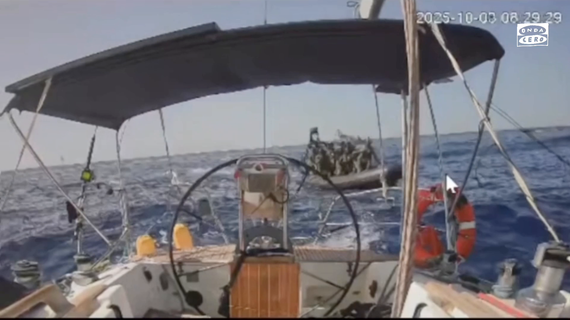 Así ha interceptado el ejército de Israel el Marinette, el último barco de la Flotilla Así ha interceptado el ejército de Israel el Marinette, el último barco de la Flotilla