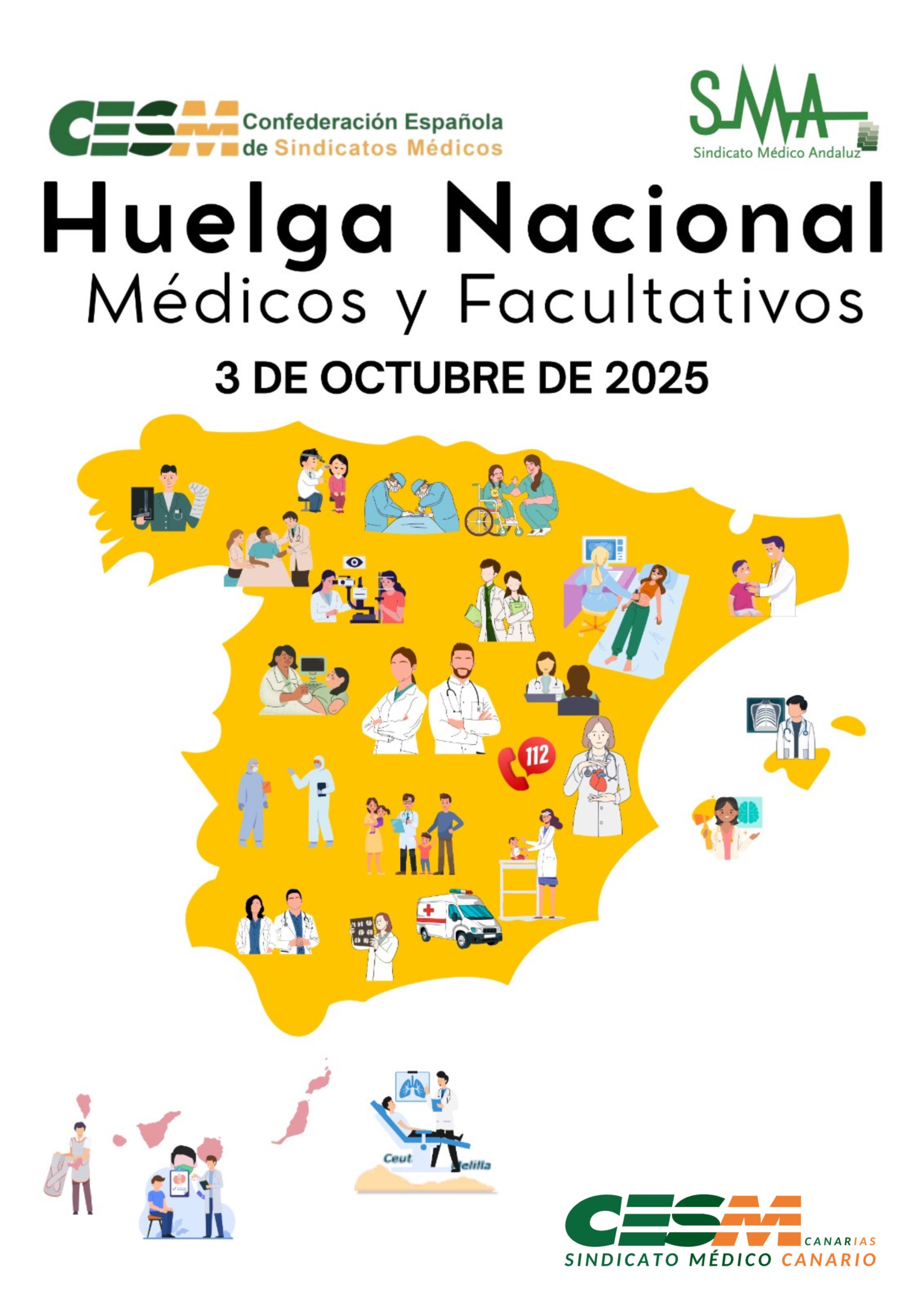 Los médicos vuelven este viernes a la huelga para rechazar el Estatuto Marco propuesto por Sanidad Los médicos vuelven este viernes a la huelga para rechazar el Estatuto Marco propuesto por Sanidad
