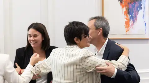 Isabel Rodríguez con Ovidio Zapico Isabel Rodríguez con Ovidio Zapico