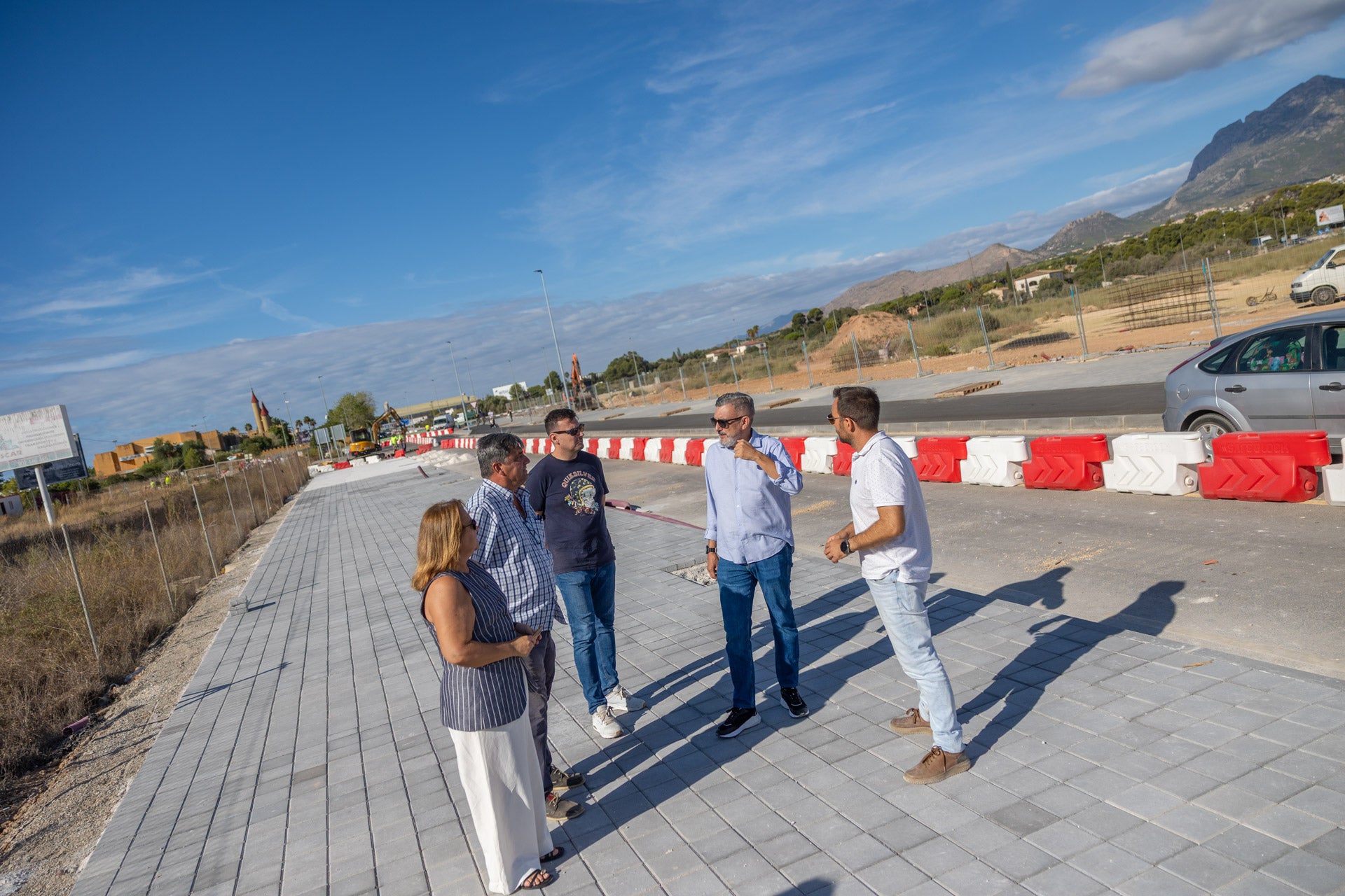 Fase final de las obras de mejora de movilidad y capacidad del vial turístico Camí Vell d’Altea Fase final de las obras de mejora de movilidad y capacidad del vial turístico Camí Vell d’Altea