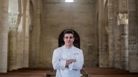 El joven chef palentino Andoni Sánchez, finalista del XXII Premio de Cocina con Aceite de Oliva “Jaén Paraíso Interior" .