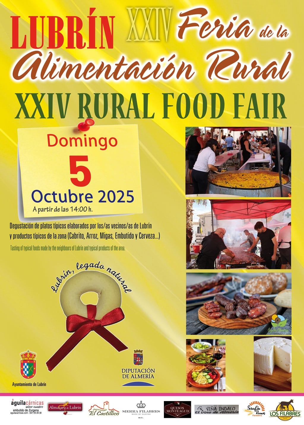 XXIV Feria de la Alimentación Rural en Lubrín XXIV Feria de la Alimentación Rural en Lubrín