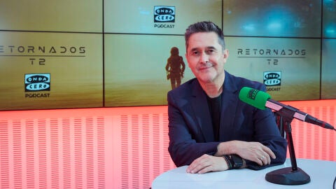 Julio Rojas en el estudio de Onda Cero 