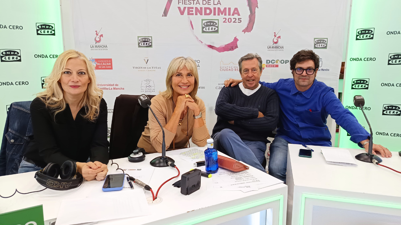 Julia Otero celebra la VII Fiesta de la Vendimia con una edición especial de ‘Julia en la onda’ desde Alcázar de San Juan Julia Otero celebra la VII Fiesta de la Vendimia con una edición especial de ‘Julia en la onda’ desde Alcázar de San Juan