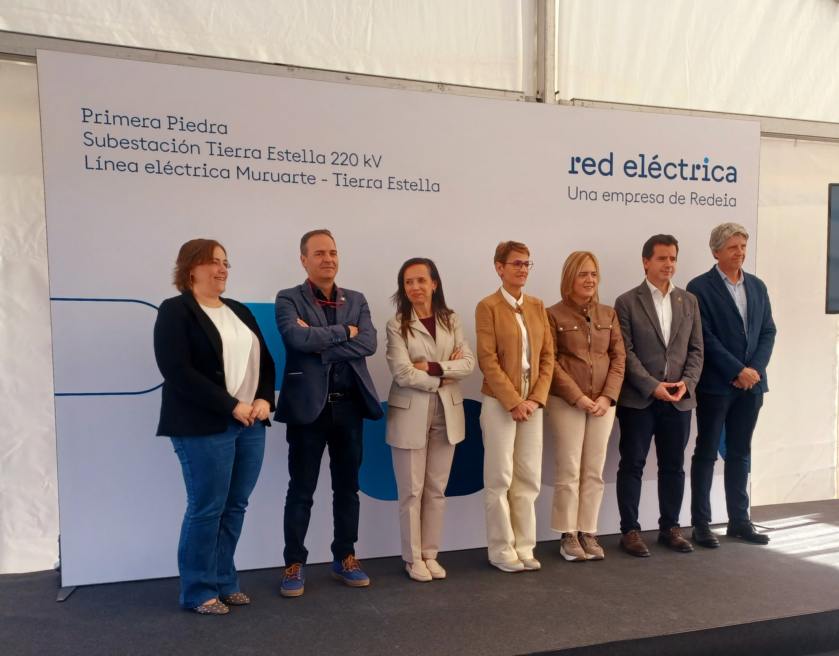 Comienzan las obras de la nueva línea eléctrica Tierra Estella-Muruarte Comienzan las obras de la nueva línea eléctrica Tierra Estella-Muruarte