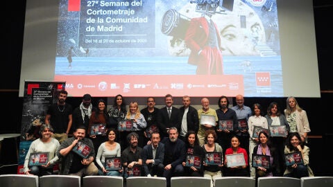 El consejero Mariano de Paco en la presentación de la Semana del Cortometraje El consejero Mariano de Paco en la presentación de la Semana del Cortometraje