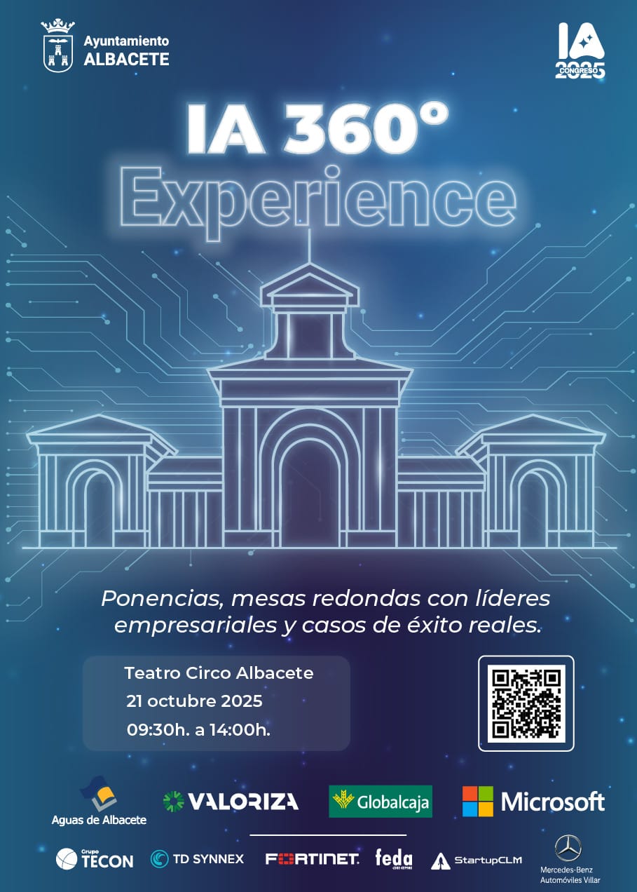 Empresas y profesionales están llamados a participar en el novedoso congreso ‘IA 360 Experience’ Empresas y profesionales están llamados a participar en el novedoso congreso ‘IA 360 Experience’