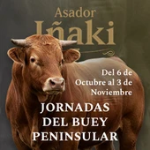 Asador Iñaki celebra las Jornadas del Buey Peninsular con seis razas únicas del territorio ibérico Asador Iñaki celebra las Jornadas del Buey Peninsular con seis razas únicas del territorio ibérico