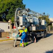 Trabajo en los imbornales de El Puerto