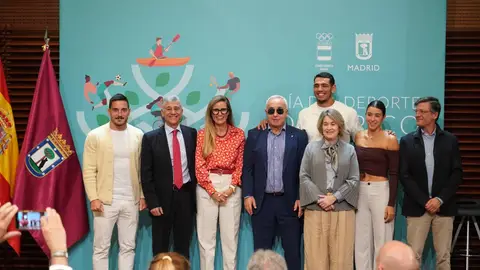 Marta Rivera de la Cruz, delegada de Cultura en el acto de presentación el Dia del Deporte Olímpico Marta Rivera de la Cruz, delegada de Cultura en el acto de presentación el Dia del Deporte Olímpico