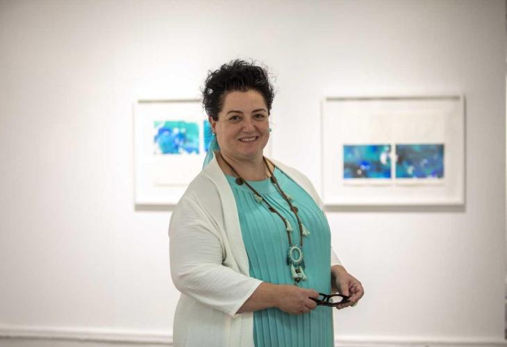 Josefina Torres: “El alma también se pinta y para mí siempre será de color azul” Josefina Torres: “El alma también se pinta y para mí siempre será de color azul”