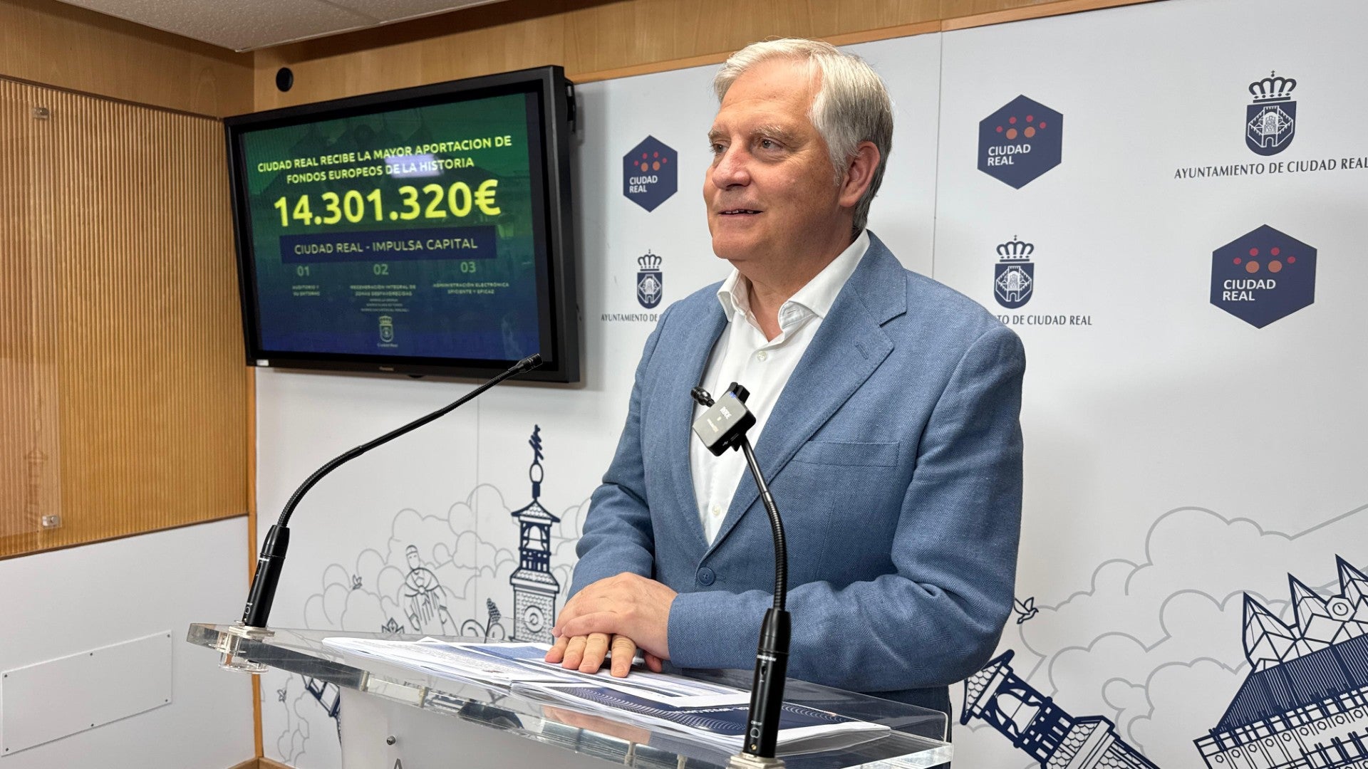 Ciudad Real invertirá los fondos europeos EDIL en el Teatro-auditorio y en los barrios de El Pechel, La Granja y Plaza de Toros Ciudad Real invertirá los fondos europeos EDIL en el Teatro-auditorio y en los barrios de El Pechel, La Granja y Plaza de Toros