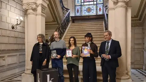 nai Elorriaga, Karmele Mitxelena y Maite Rosende, Premios Euskadi de Literatura 2025 nai Elorriaga, Karmele Mitxelena y Maite Rosende, Premios Euskadi de Literatura 2025
