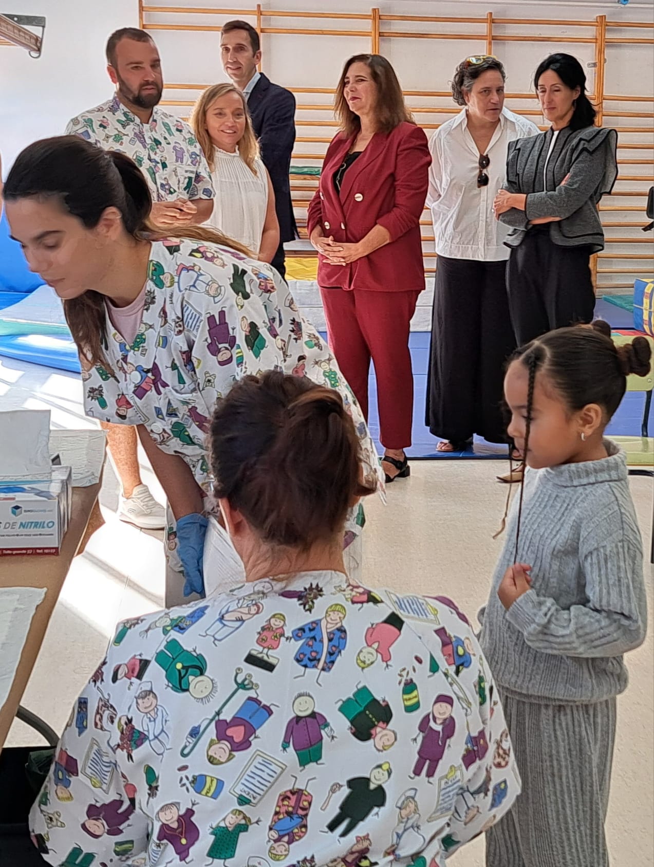 Salud comienza la vacunación infantil contra la gripe en los centros educativos de Baleares Salud comienza la vacunación infantil contra la gripe en los centros educativos de Baleares