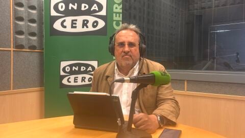 Juan Jos&eacute; Ram&oacute;n Vindel, en los estudios de Onda Cero 