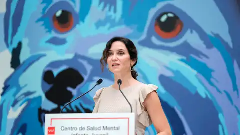 Isabel Díaz Ayuso durante su visita al nuevo Centro de Salud Mental Infanto-Juvenil del Hospital público José Germain Isabel Díaz Ayuso durante su visita al nuevo Centro de Salud Mental Infanto-Juvenil del Hospital público José Germain