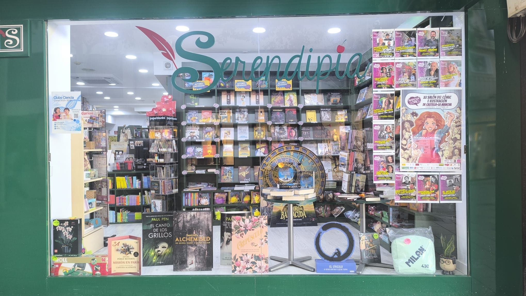 Semana de premios para Serendipia de Ciudad Real: mejor librería de España y Medalla al Mérito Cultural Semana de premios para Serendipia de Ciudad Real: mejor librería de España y Medalla al Mérito Cultural