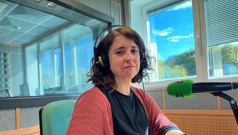 Larraitz Etxeberria, bióloga y técnica de iniciativas de la Fundación Kutxa Larraitz Etxeberria, bióloga y técnica de iniciativas de la Fundación Kutxa