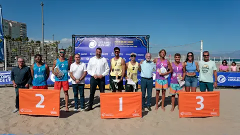Moreno/Sanfélix y Florián/Vergara se coronan con honores en los Costa Blanca Beach Games de Alicante Moreno/Sanfélix y Florián/Vergara se coronan con honores en los Costa Blanca Beach Games de Alicante