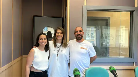 Inma Pineda, Esther Milanés y Cristian Cano Inma Pineda, Esther Milanés y Cristian Cano