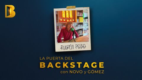 Backstage Rub&eacute;n Pozo