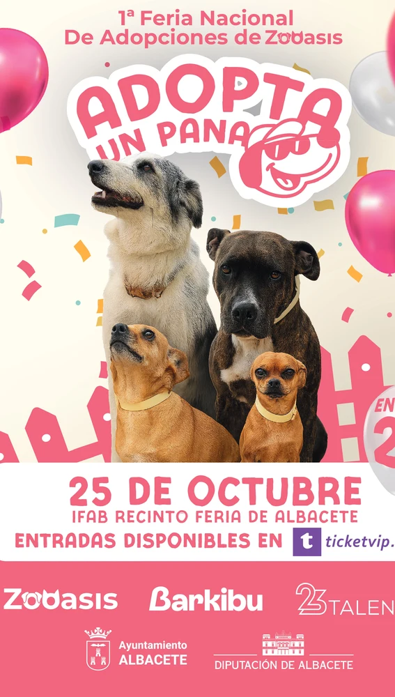 Cartel I Feria de Adopción Cartel I Feria de Adopción