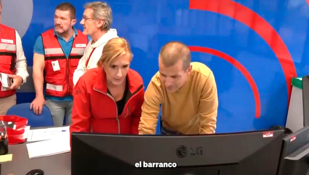 Captura de un vídeo de la reunión del Cecopi grabado por la productora contratada por Emergencias de la Generalitat en la mañana del 29 de octubre, el día de la dana.