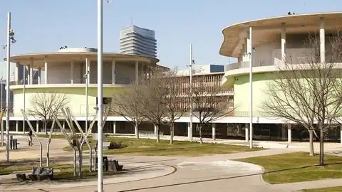 The Power University tiene previsto instalarse en estos edificios de la Expo de Zaragoza The Power University tiene previsto instalarse en estos edificios de la Expo de Zaragoza