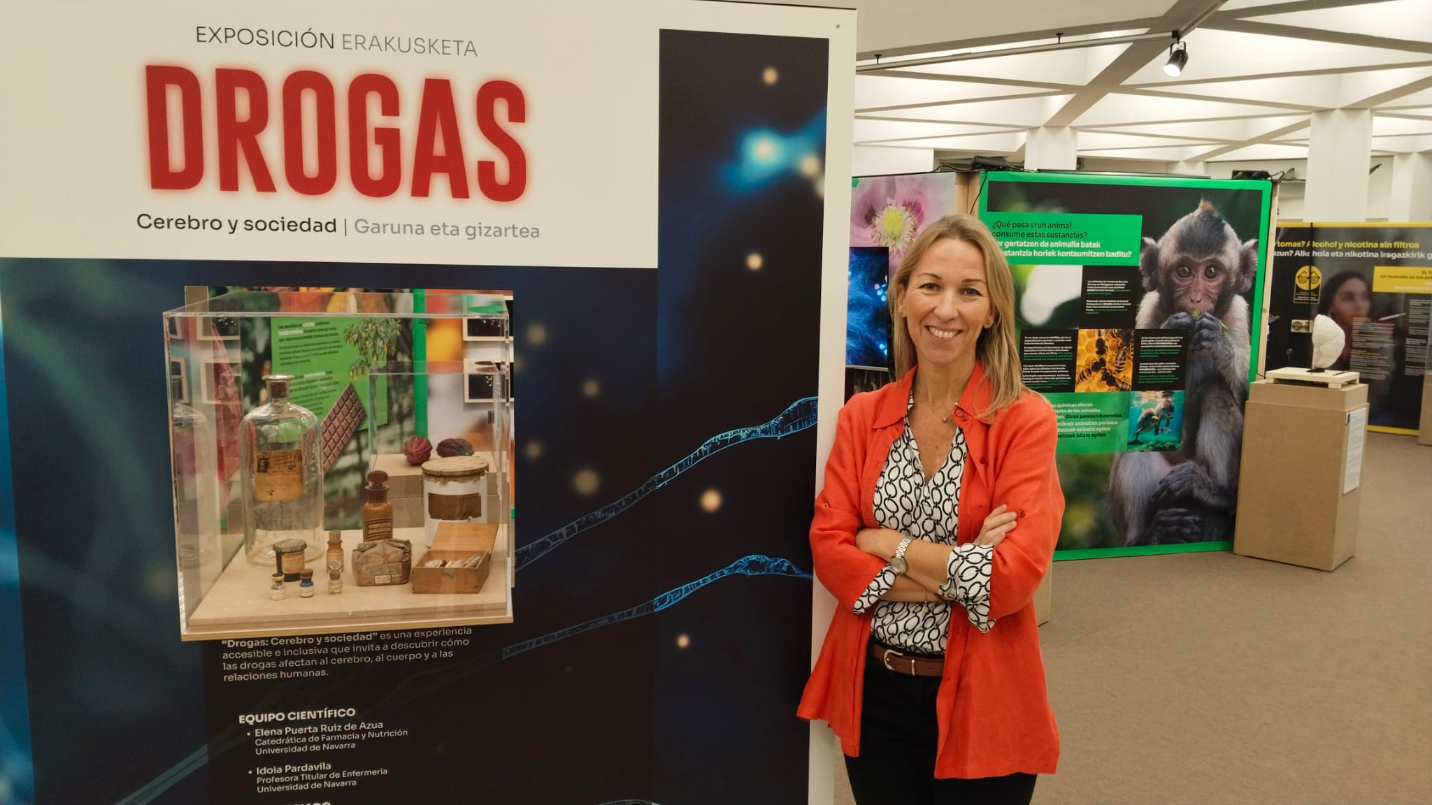 Elena Puerta: "Queremos mostrar desde la ciencia cómo las drogas actúan en el cerebro" Elena Puerta: "Queremos mostrar desde la ciencia cómo las drogas actúan en el cerebro"