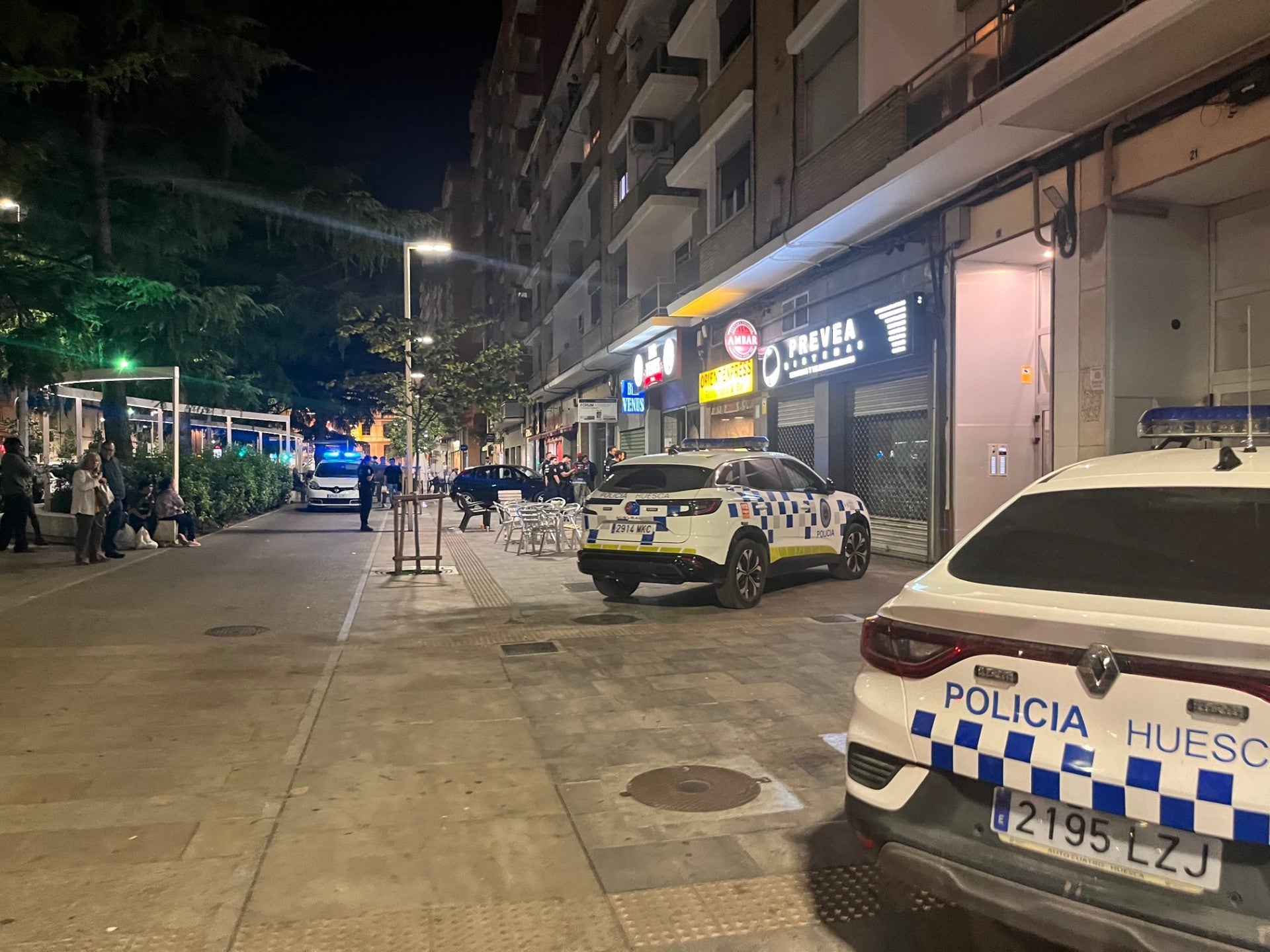 Preocupación vecinal por los incidentes en el paseo Ramón y Cajal de Huesca Preocupación vecinal por los incidentes en el paseo Ramón y Cajal de Huesca