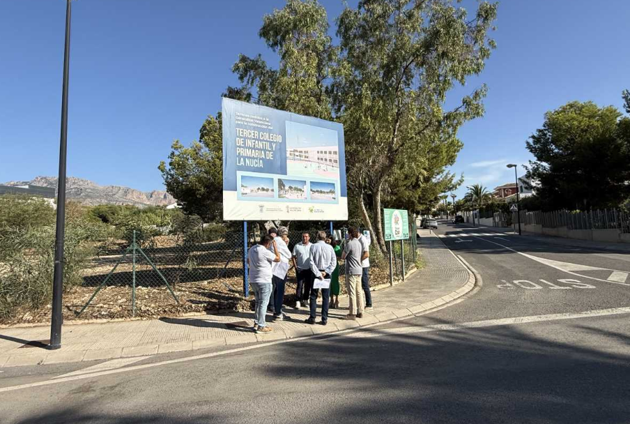 La Nucía inicia las obras del Tercer Colegio Público de Infantil y Primaria La Nucía inicia las obras del Tercer Colegio Público de Infantil y Primaria