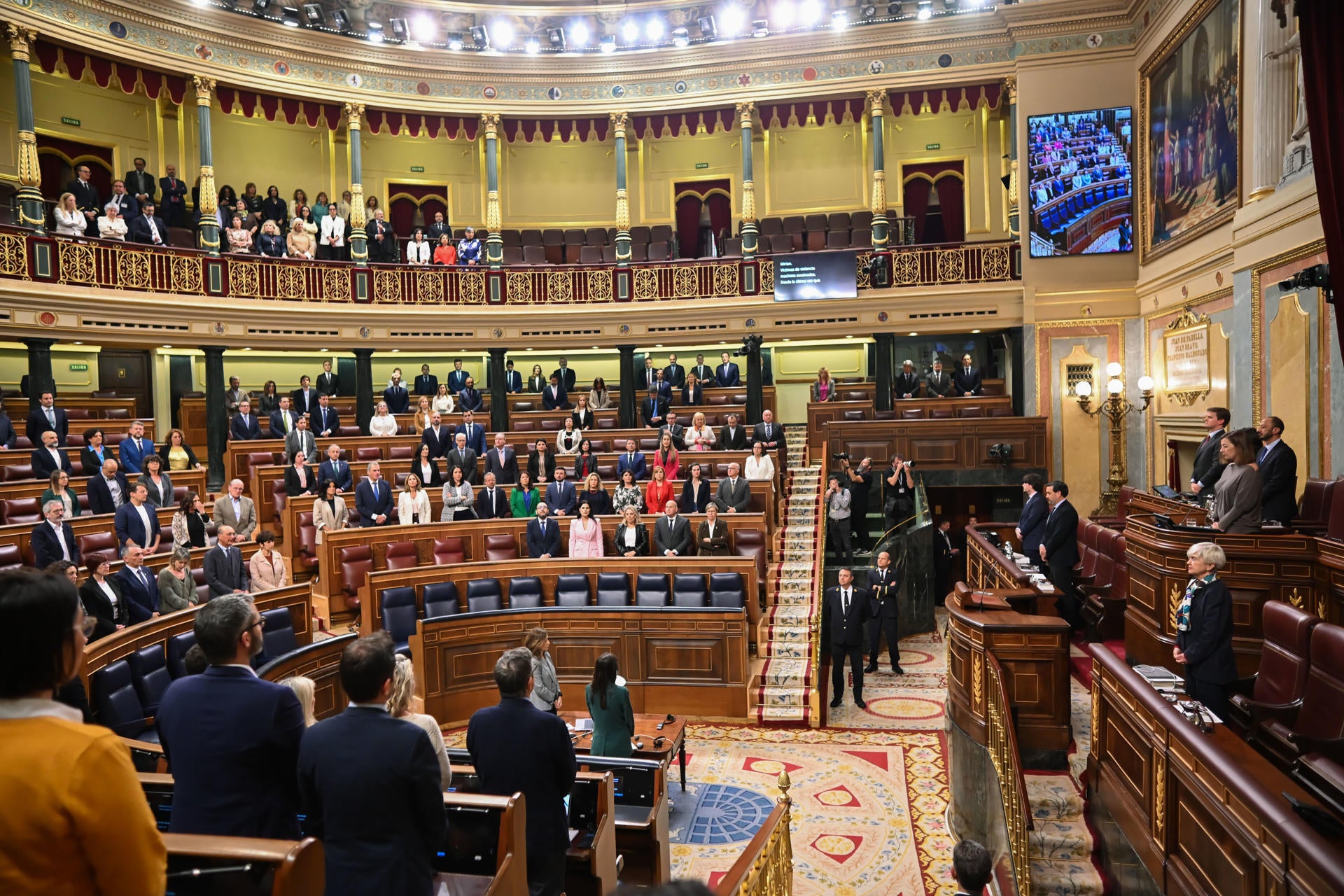 Sesión plenaria en el Congreso de los Diputados Sesión plenaria en el Congreso de los Diputados