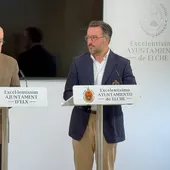 De izquierda a derecha: Francisco Soler y Pablo Ruz. De izquierda a derecha: Francisco Soler y Pablo Ruz.