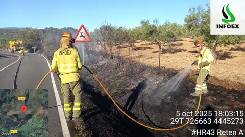 El Plan Infoex prorroga la época de peligro alto de incendios hasta el próximo día 26 El Plan Infoex prorroga la época de peligro alto de incendios hasta el próximo día 26
