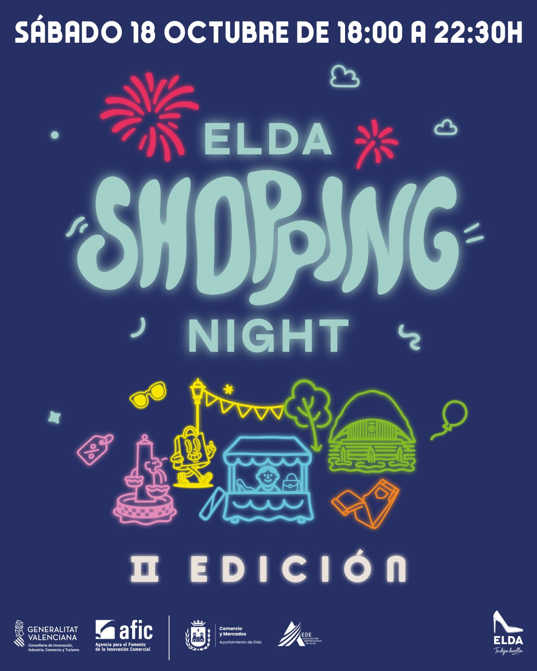 2ª Edición de Elda Shopping Night con más de 70 comercios participantes 2ª Edición de Elda Shopping Night con más de 70 comercios participantes