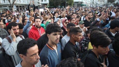 Revueltas juveniles en Marruecos, octubre 2025.