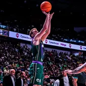 Alberto Díaz, de Unicaja Alberto Díaz, de Unicaja