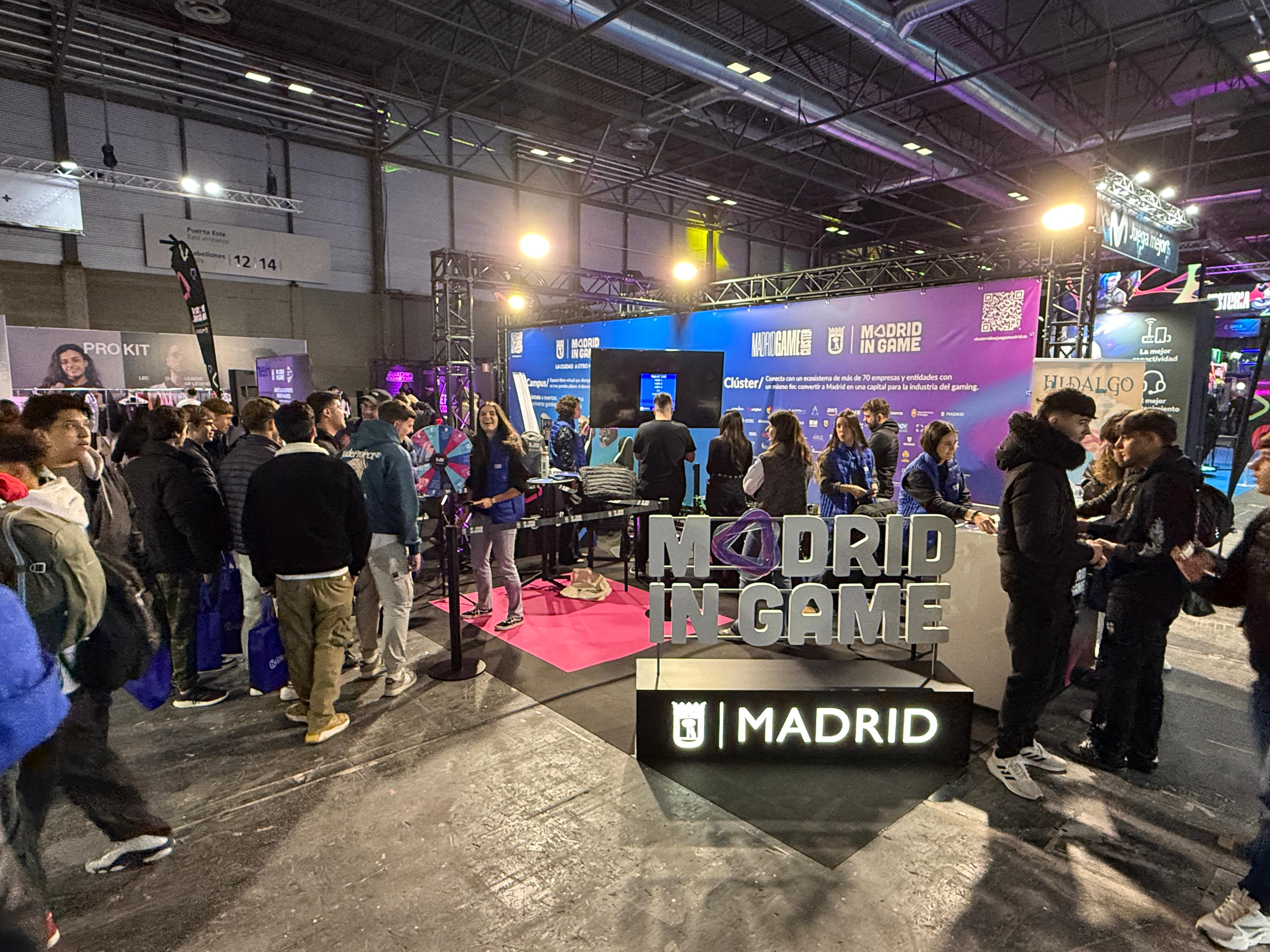 Madrid in Game se estrena en el BCN Game Fest para dar visibilidad al sector del videojuego madrileño Madrid in Game se estrena en el BCN Game Fest para dar visibilidad al sector del videojuego madrileño