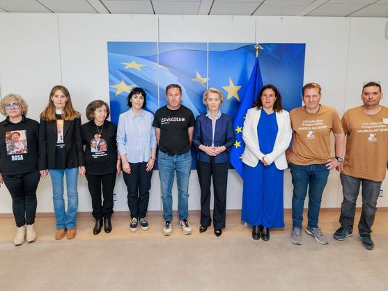 Von der Leyen asistirá al funeral de Estado por las víctimas de la DANA en València Von der Leyen asistirá al funeral de Estado por las víctimas de la DANA en València
