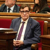 Salvador Illa, en el debat de política general