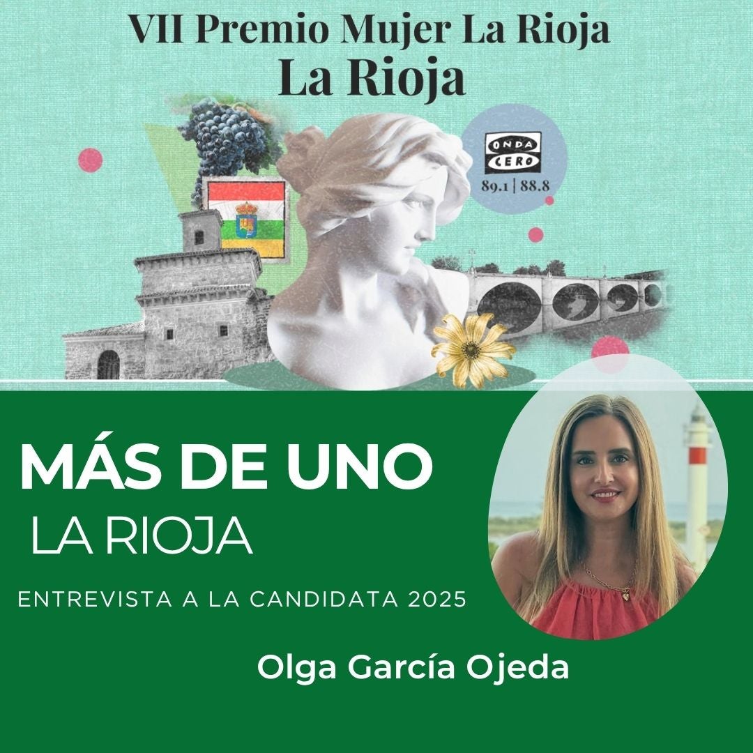 Premio Mujer La Rioja 2025, candidata Olga García Ojeda Premio Mujer La Rioja 2025, candidata Olga García Ojeda