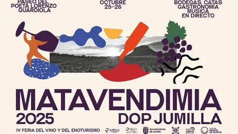 La consejería de turismo impulsa la feria del vino y del enoturismo dop jumilla en su cuarta edición. La consejería de turismo impulsa la feria del vino y del enoturismo dop jumilla en su cuarta edición.