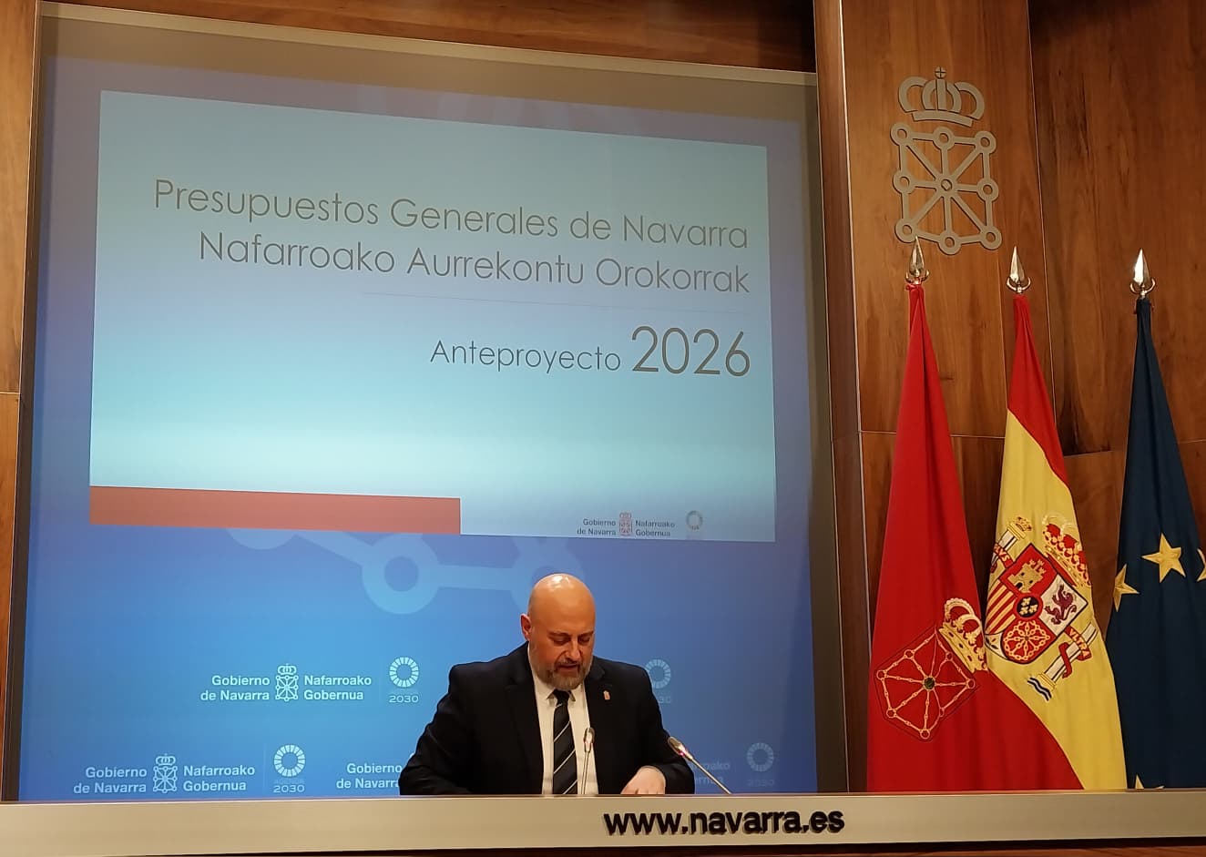 Ya hay anteproyecto de presupuestos para 2026, negociado de nuevo con EH Bildu Ya hay anteproyecto de presupuestos para 2026, negociado de nuevo con EH Bildu