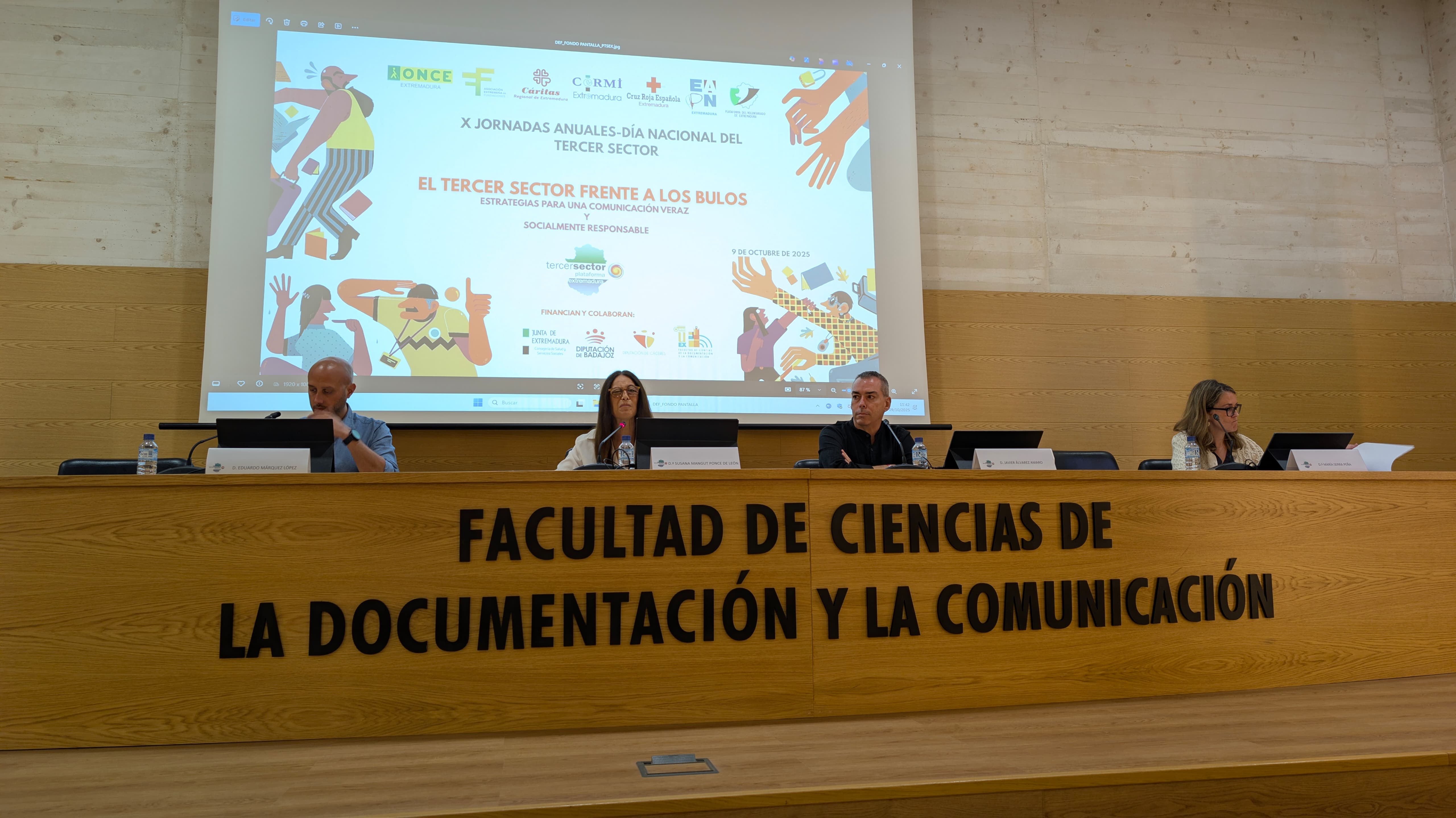 La Plataforma del Tercer Sector de Extremadura celebra sus X Jornadas Anuales con un enfoque contra la desinformación y los bulos La Plataforma del Tercer Sector de Extremadura celebra sus X Jornadas Anuales con un enfoque contra la desinformación y los bulos