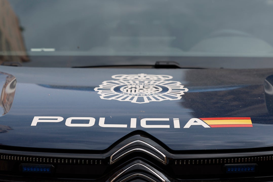 Imagen de archivo de un coche de la Policía Nacional Imagen de archivo de un coche de la Policía Nacional